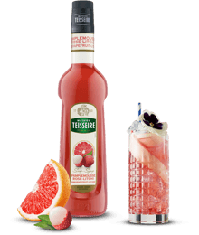 TEISSEIRE SYRUP Pink Grapefruit Lychee